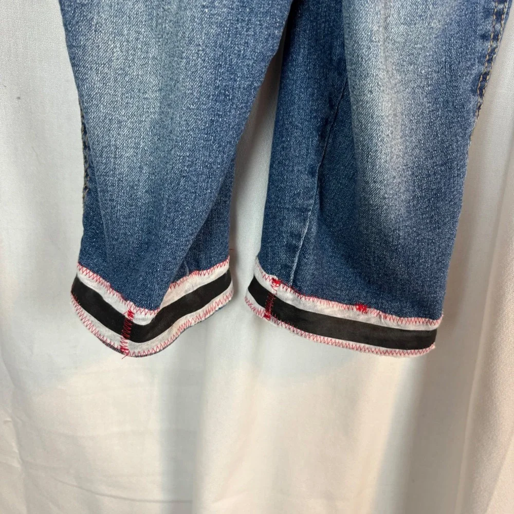 OshKosh Bgosh Nebraska Cornhuskers Herbie‎ Husker Denim Overalls 2T Blue Medium